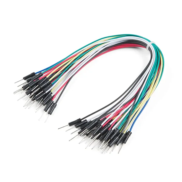 Jumper Wires Standard 7" M/M - 30 AWG (30 Pack)"