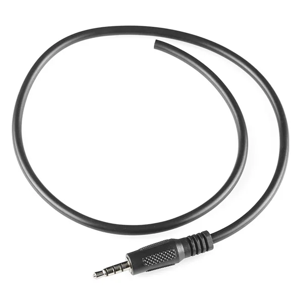 Audio Cable TRRS - 18" (pigtail)"