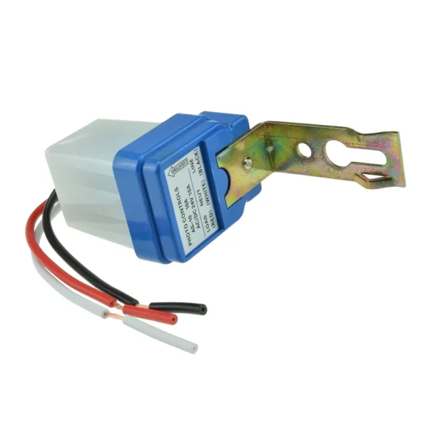 AS-10 10A Photoswitch Sensor Switch Auto On Off Photocell Street Light Control 24 V ac/dc