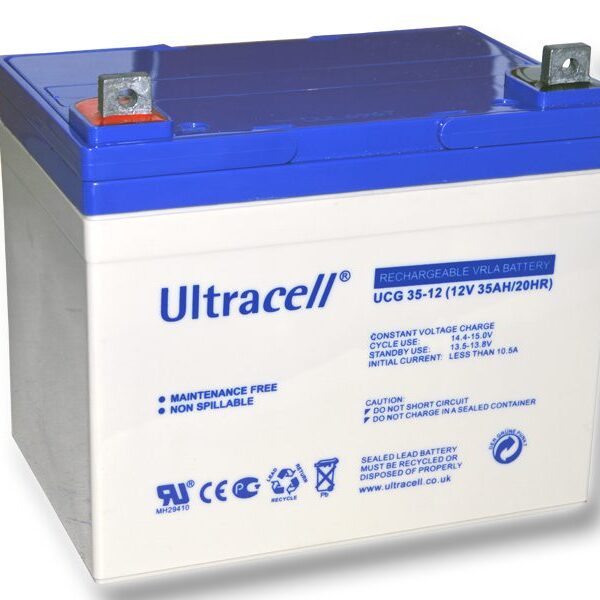 Ultracell DCGA/Deep Cycle Gel UCG 12 V 35000 mAh Rechargeable Lead Acid Battery