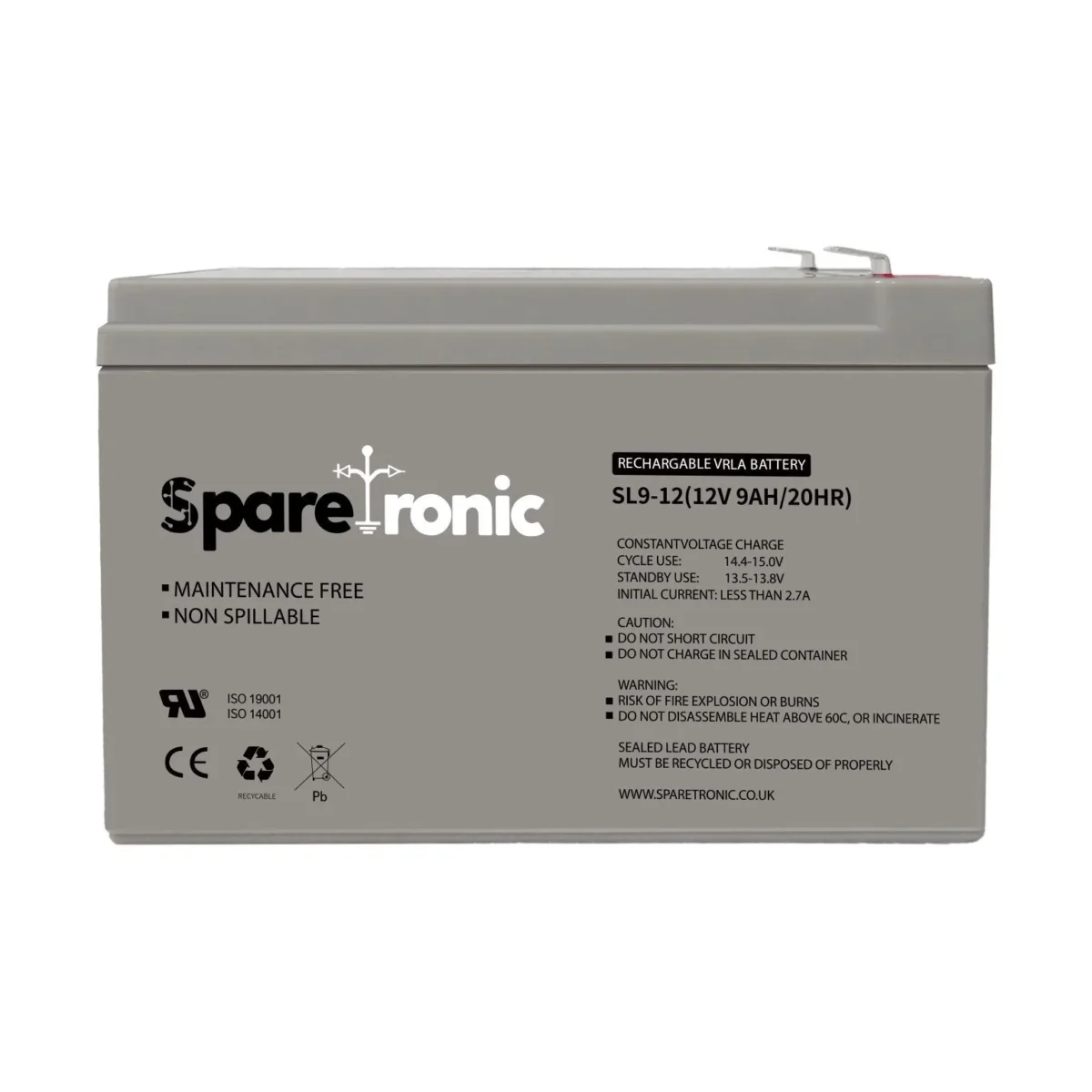 SL9-12 12V9AH VRLA battery