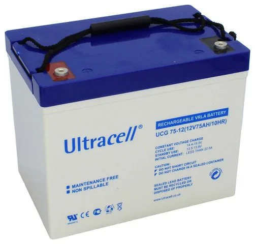 UCG75-12 (12V 75AH/10HR) ULTRACELL