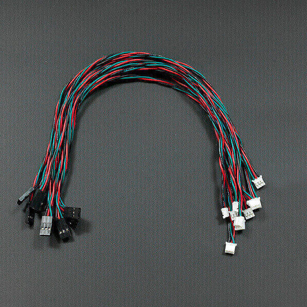 Gravity: Digital Sensor Cable for Arduino - 30cm (10 Pack)