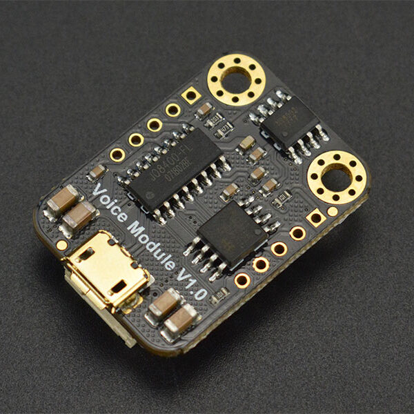 Gravity: UART MP3 Voice Module with 8MB Flash Memory