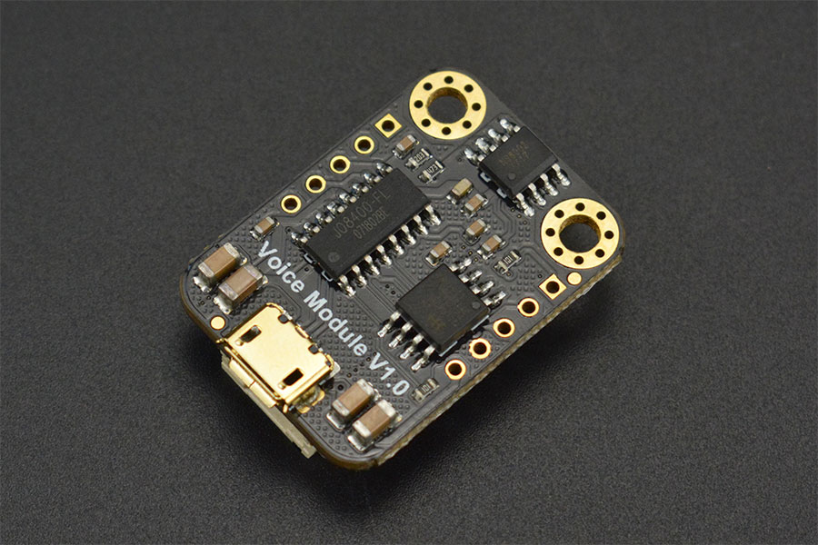 Gravity: UART MP3 Voice Module with 8MB Flash Memory