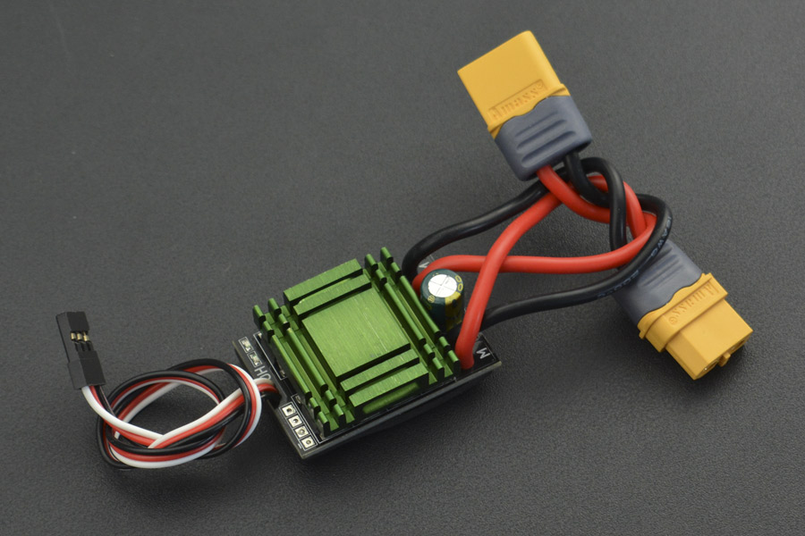 20A Bidirectional Brushed ESC Speed Controller without Brake (XT60 Connector)