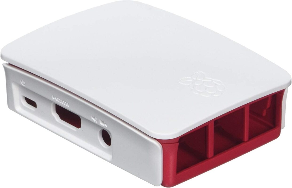 RASPBERRY PI 3 CASE ORIGINAL (RED/WHITE)