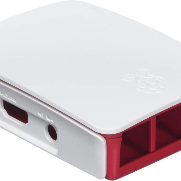 RASPBERRY PI 3 CASE ORIGINAL (RED/WHITE)