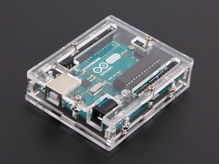 ACRYLIC CASE FOR ARDUINO UNO WITH SCREW