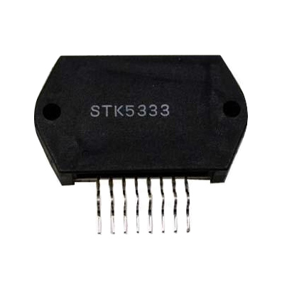 STK5333 - Hybrid IC linear 3-output series voltage regulator