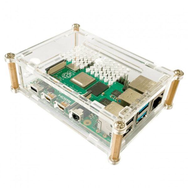 RASPBERRY PI 4 ACRYLIC CASE