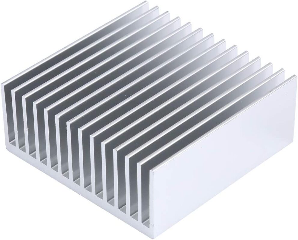 50mm Aluminum Heat Sink 50 x 50 x 20 mm/ 1.97