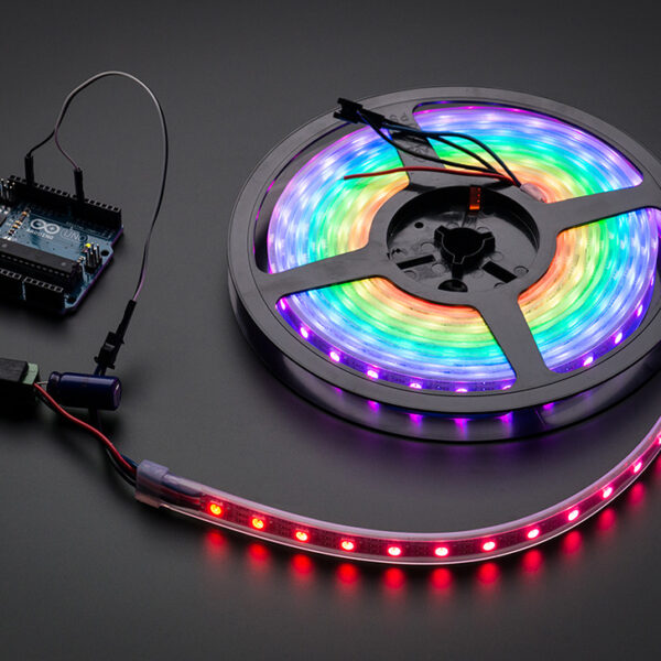 NeoPixel Digital RGB LED Weatherproof Strip 60 LED