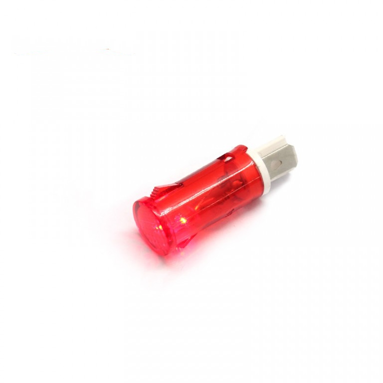 12MM PLASTIC LED INDICATOR 220VAC RED