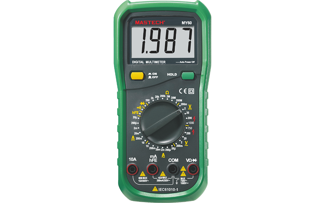 MY60 - Manual Ranging Digital Multimeter