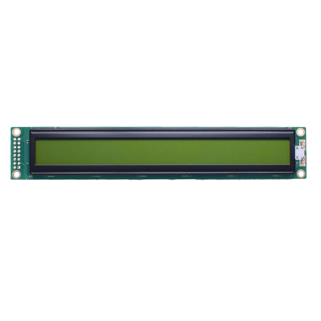 LCD 40X2 GREEN CHARACTER LCD MODULE