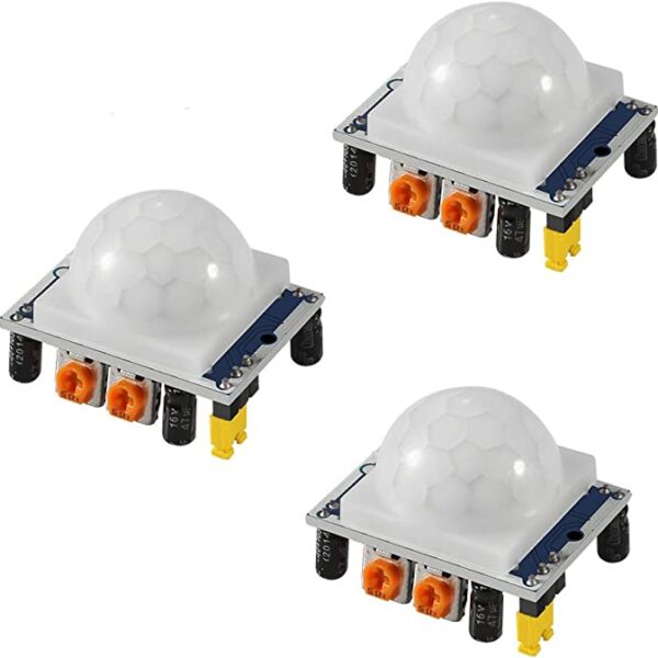 3PCS HC-SR501 Adjust Ir Pyroelectric Infrared PIR Humen Motion Sensor Detector Modules