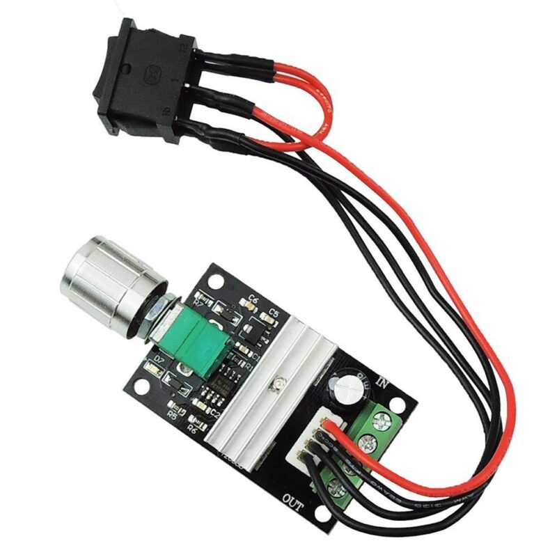 DC PWM Motor Speed Controller Regulator Adjustable Reversible Motor Driver Switch Module