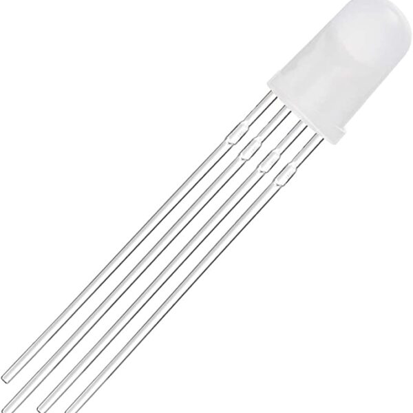 5mm RGB LED Common ANODE 4-Pin Tri-Color Emitting Diodes