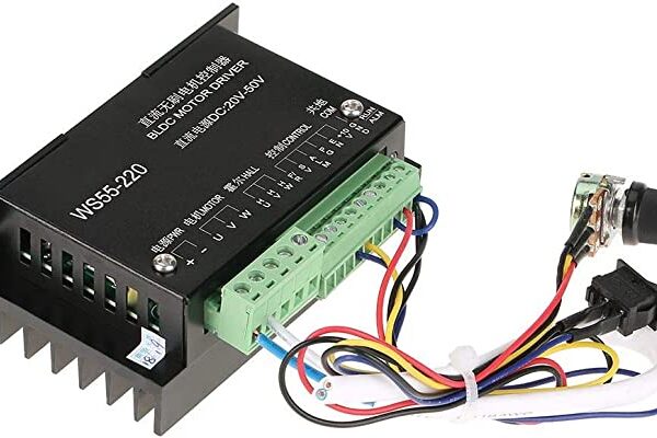 DC Motor Driver WS55-220 DC 48V 500W CNC Brushless Spindle BLDC Motor Driver Controller tool electric Brushless DC Motor Driver