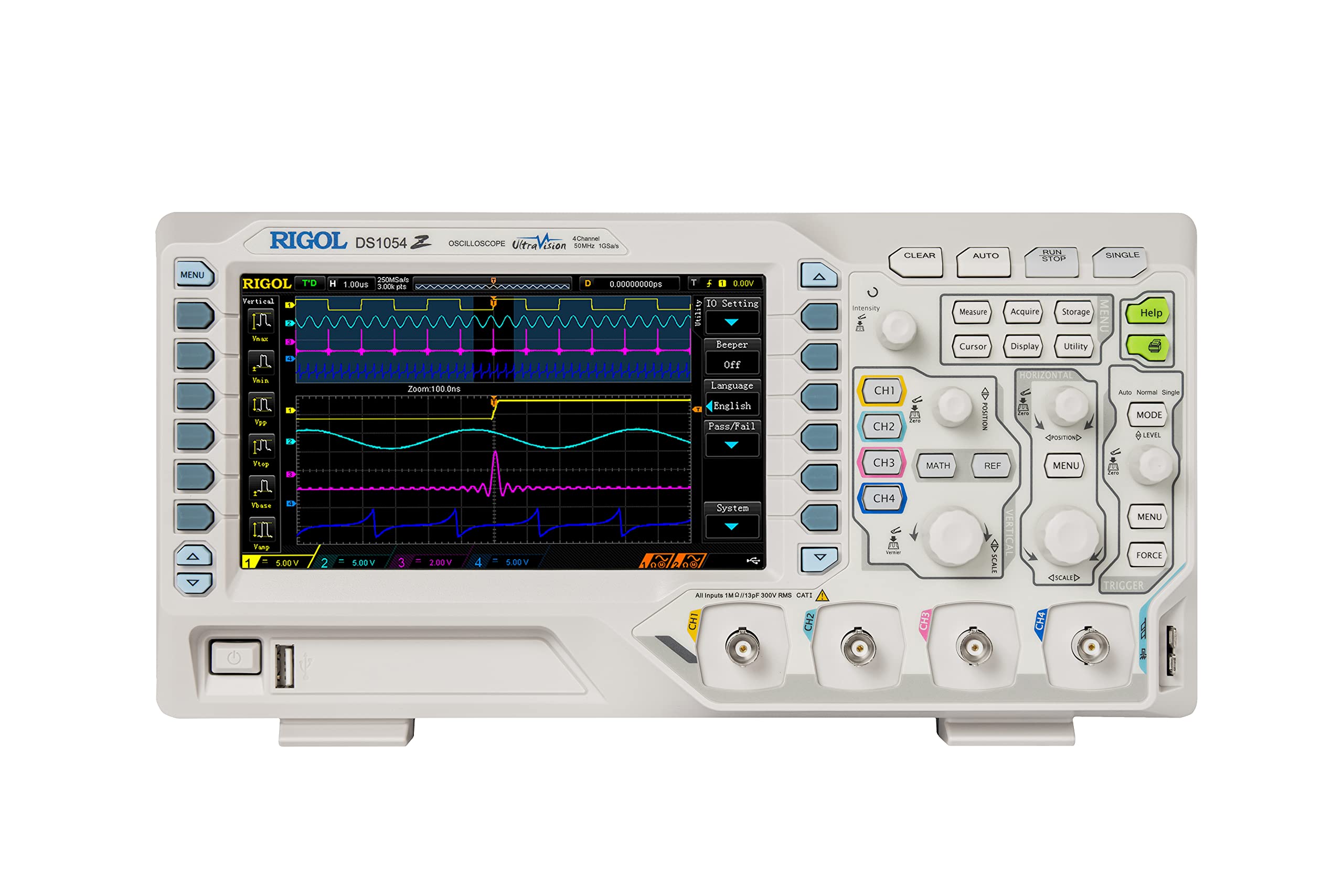 DS1054Z 50MHz Digital Oscilloscope