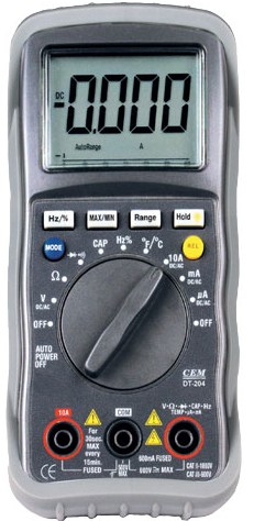 DT-204 Mini Digital Multimeters