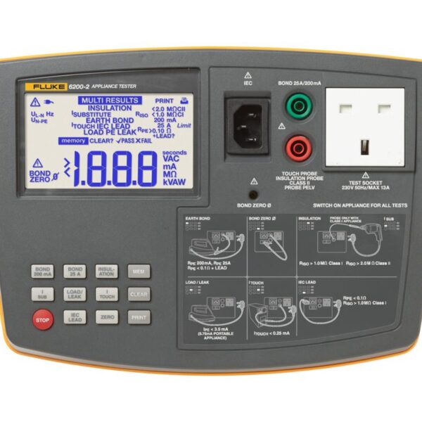 FLUKE 6200-2 APPLIANCE TESTER