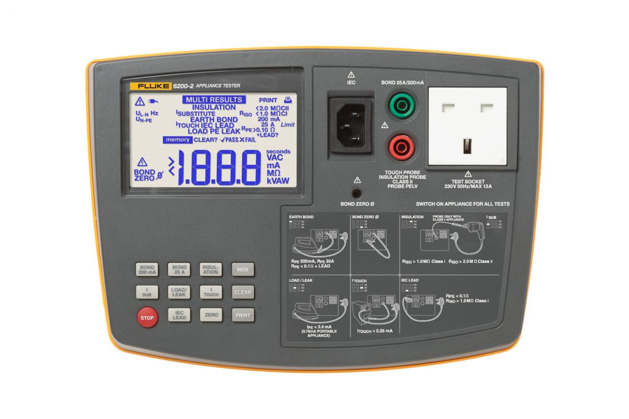 FLUKE 6200-2 APPLIANCE TESTER