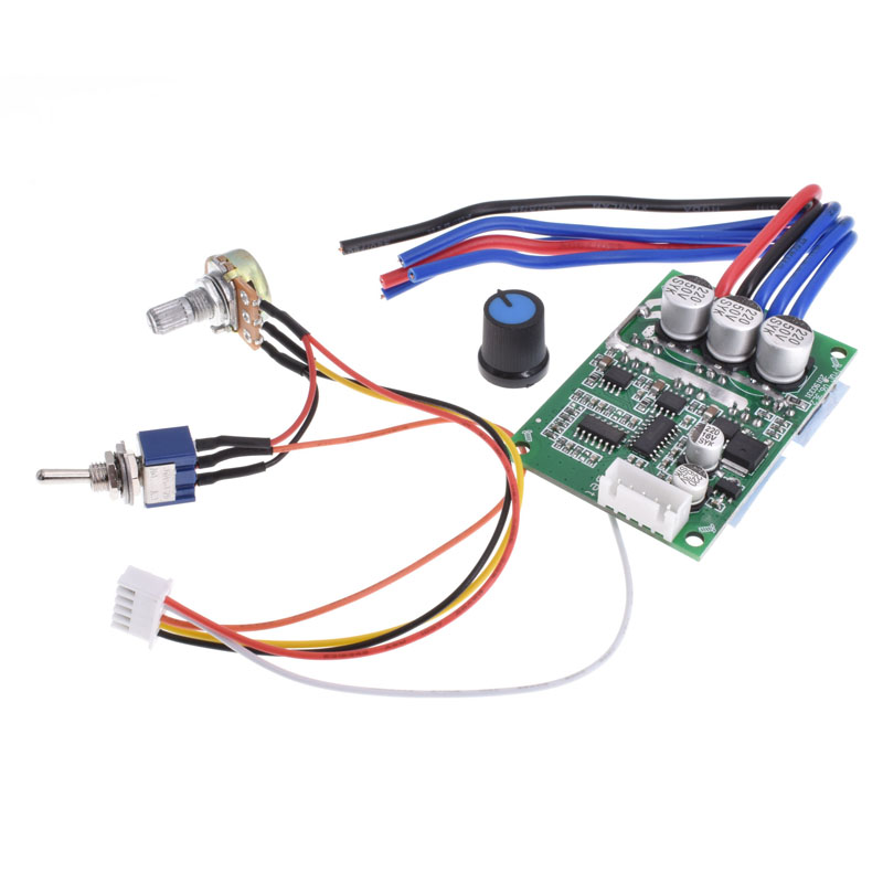 DC12V-36V 500W High Power Brushless DC Motor Controller Driver Board Assemble