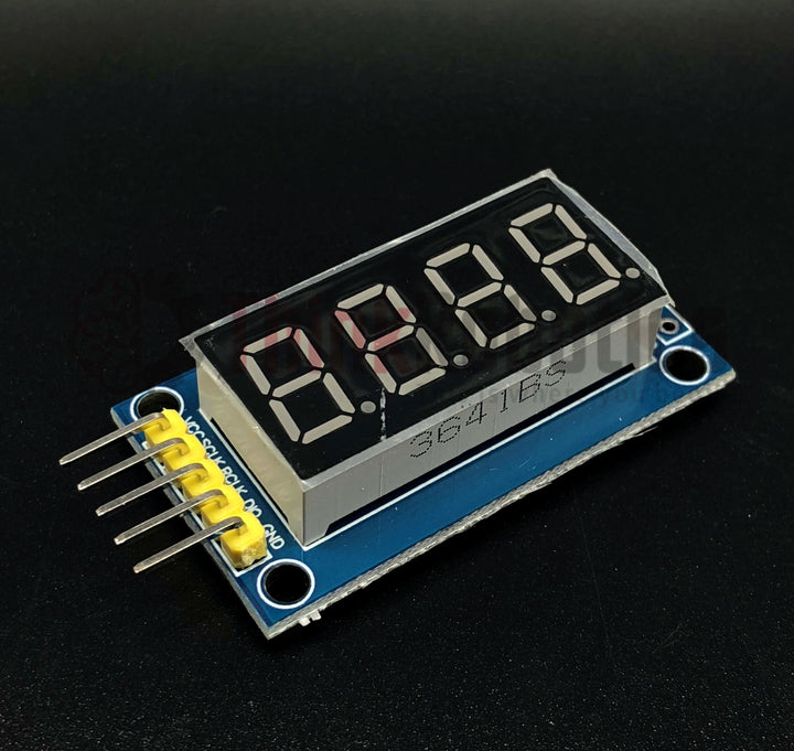 4-Digit 7 Segment Display 74HC595 module