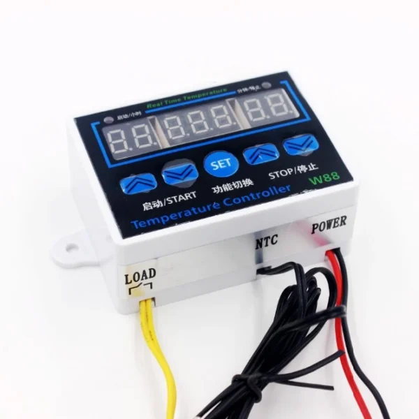 W88 DIGITAL TEMPERATURE CONTROLLER 10A 12V