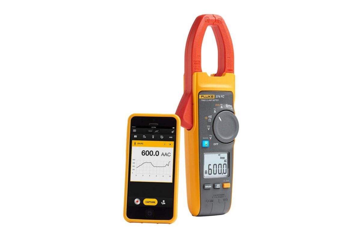 Fluke 374 FC True RMS AC/DC Clamp Meter