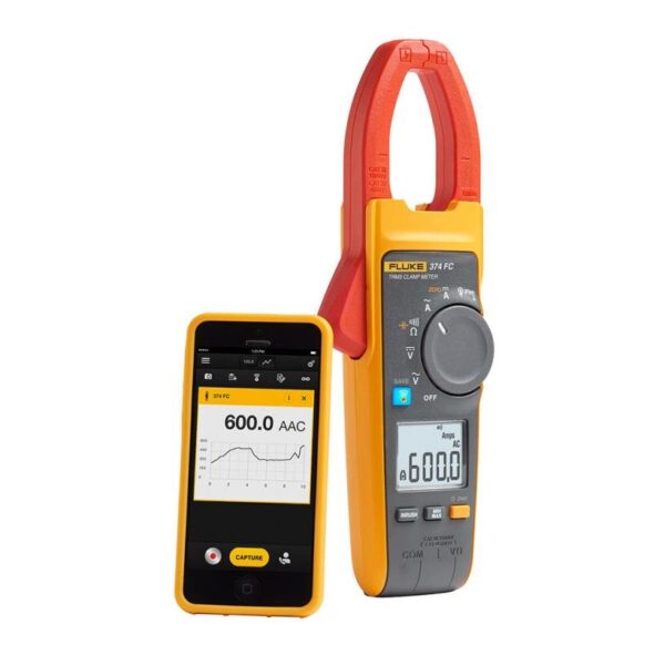 Fluke 374 FC True RMS AC/DC Clamp Meter