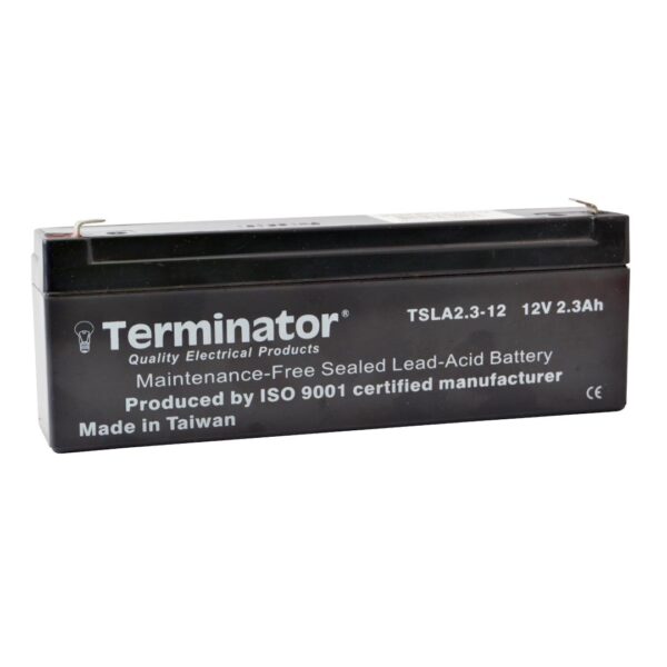 Terminator SLA Battery 12V-2.3Ah ( TAIWAN )