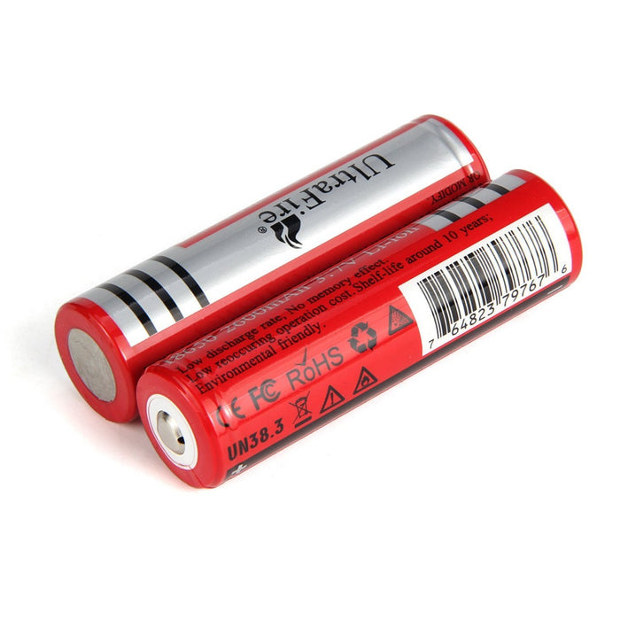 ULTRAFIRE 18650 4.2V BATTERY WITH STRIP