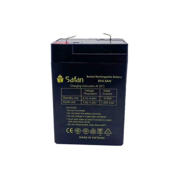 12V 4.5AH SAFAN BATTERY