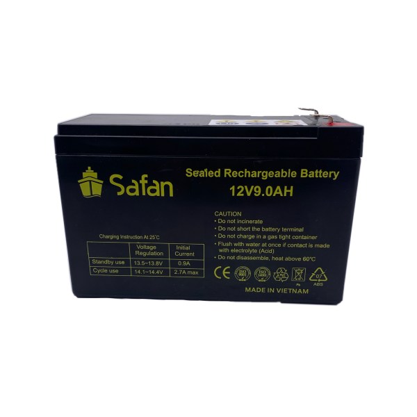 12V 3.4AH SAFAN BATTERY