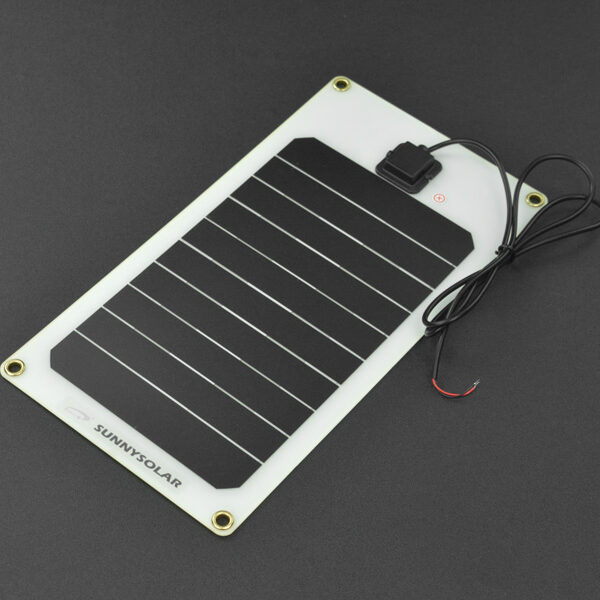 Semi Flexible Monocrystalline Solar Panel (6V 1A)