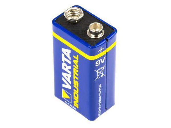 Alkaline 9V battery plister card 6LR-61BP1