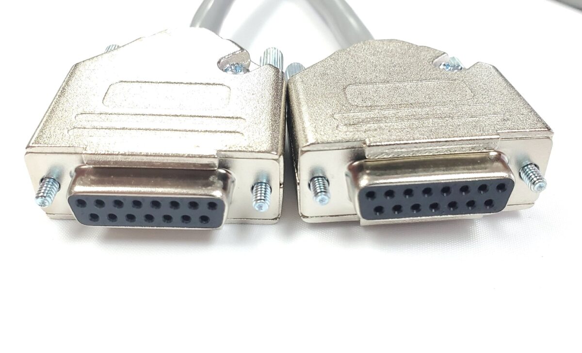 DB15 CONNECTOR FEMALE TO FEMALE