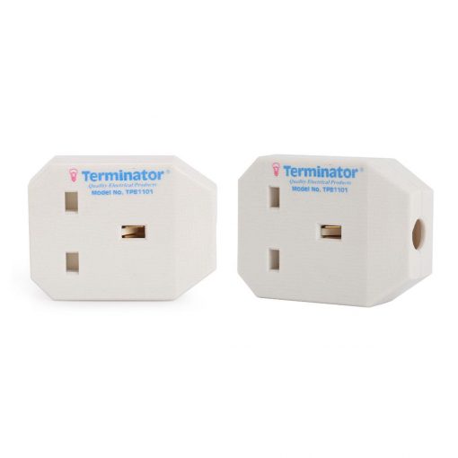 TPB1101 Terminator 1 Way UK Power Extension Socket Without Cable