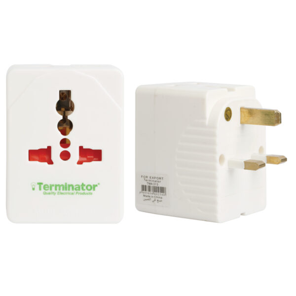 TMA313 3 WAY TRAVEL ADAPTOR