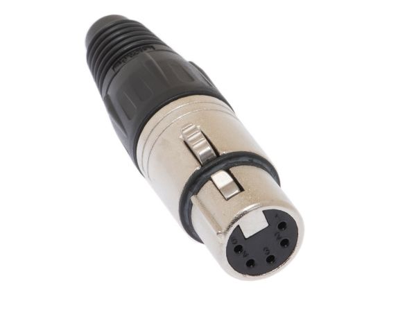 5-PIN XLR FEMALE CONNECTOR