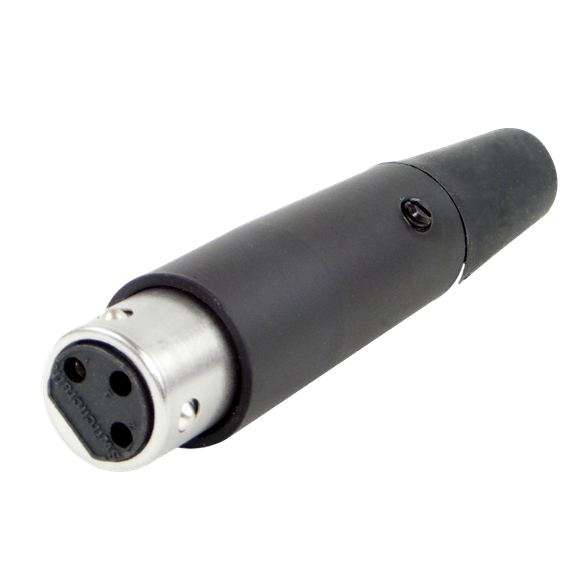 3-PIN XLR FEMALE CONNECTOR