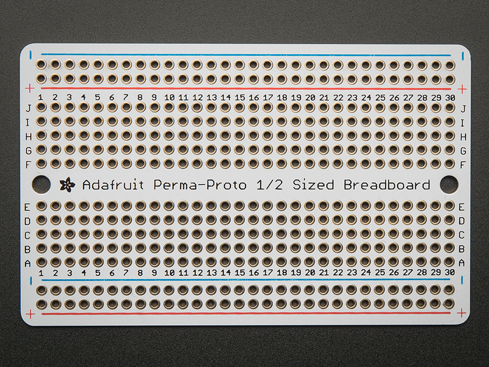 PERMA PROTO HALF SIZED BREADBOARD