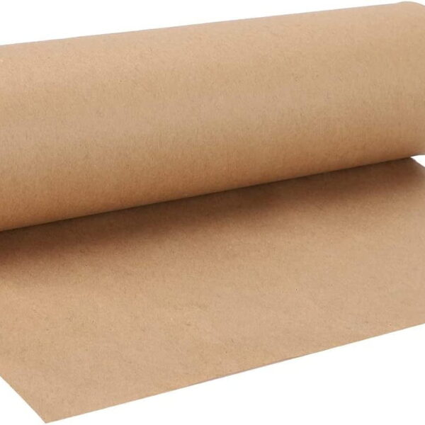 Kraft Paper Roll - Brown Paper Packing Roll Perfect for Crafts, Art, Small Gift Wrapping, Packing, Postal, Shipping, Dunnage & Parcel(43 Centimeters Wide, 30.5 Meters Long)