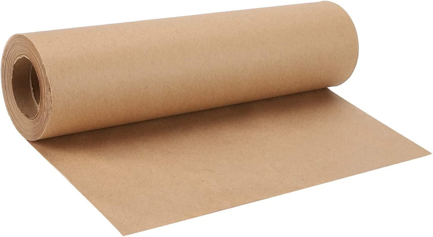 Kraft Paper Roll - Brown Paper Packing Roll Perfect for Crafts, Art, Small Gift Wrapping, Packing, Postal, Shipping, Dunnage & Parcel(43 Centimeters Wide, 30.5 Meters Long)