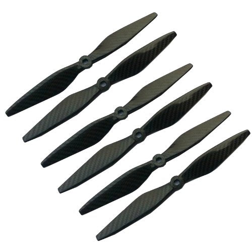 RONSIT New 6Pcs 1038 Carbon Fiber Propeller for DJI Flamewheel F550 F450 Balanced Jello