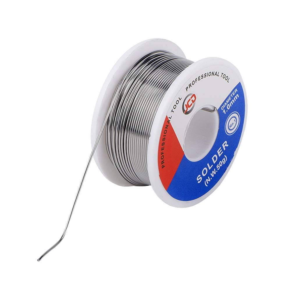 WMORE Soldering Tin Wire 50g 1.2mm Rosin Core Solder Wire for Electrical Soldering and DIY (1.2mm)