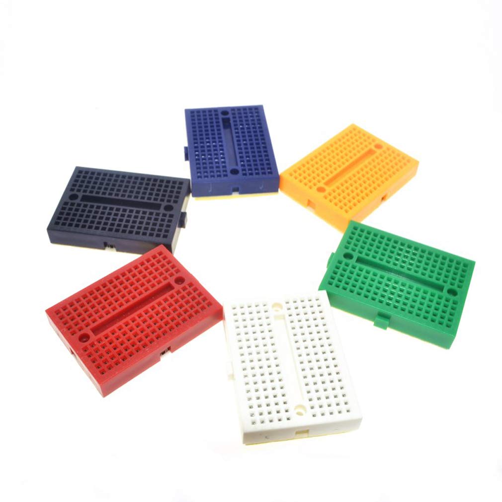 6pcs MINI SOLDERLESS BREADBOARD (34X45MM)